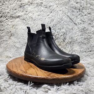 Staheekum Womens Size 9 Outdoor Waterproof Dry-Trek Chelsea Rain Booties Boots